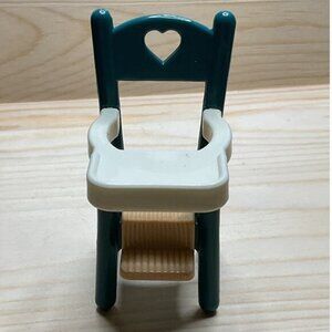 1995 Fisher Price Nursery Loving Family Dream Dollhouse Babysitter Highchair